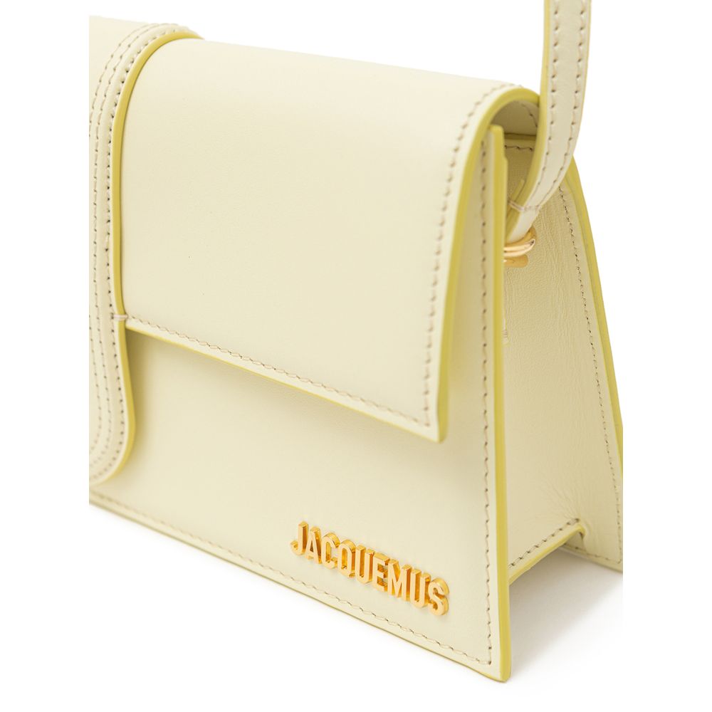 Fashionsarah.com Fashionsarah.com Jacquemus Yellow Leather Shoulder Bag