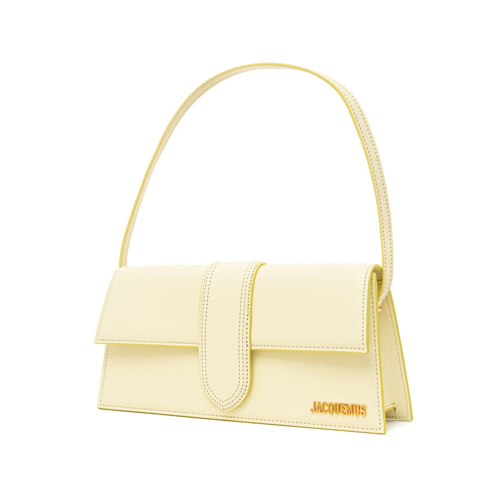 Fashionsarah.com Fashionsarah.com Jacquemus Yellow Leather Shoulder Bag