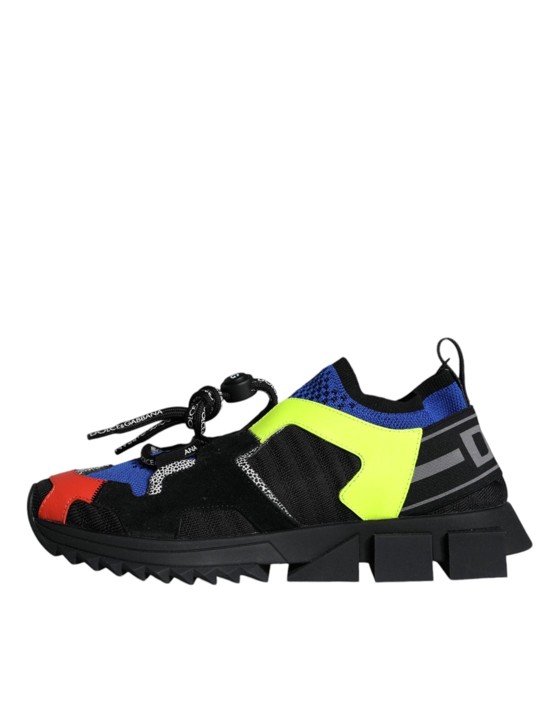 Dolce & Gabbana Multicolor Mesh Sorrento Trekking Sneakers Shoes | Fashionsarah.com