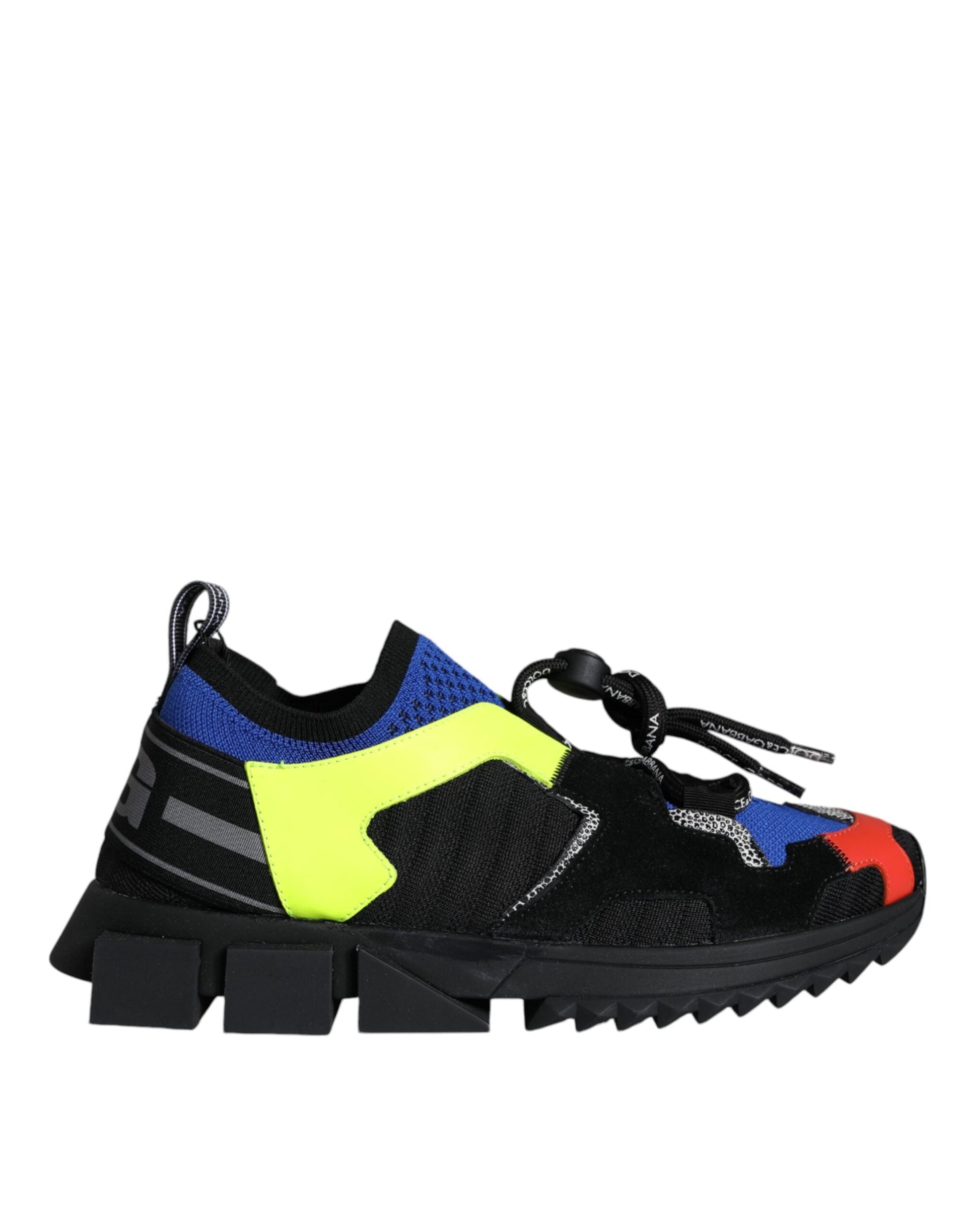 Dolce & Gabbana Multicolor Mesh Sorrento Trekking Sneakers Shoes | Fashionsarah.com