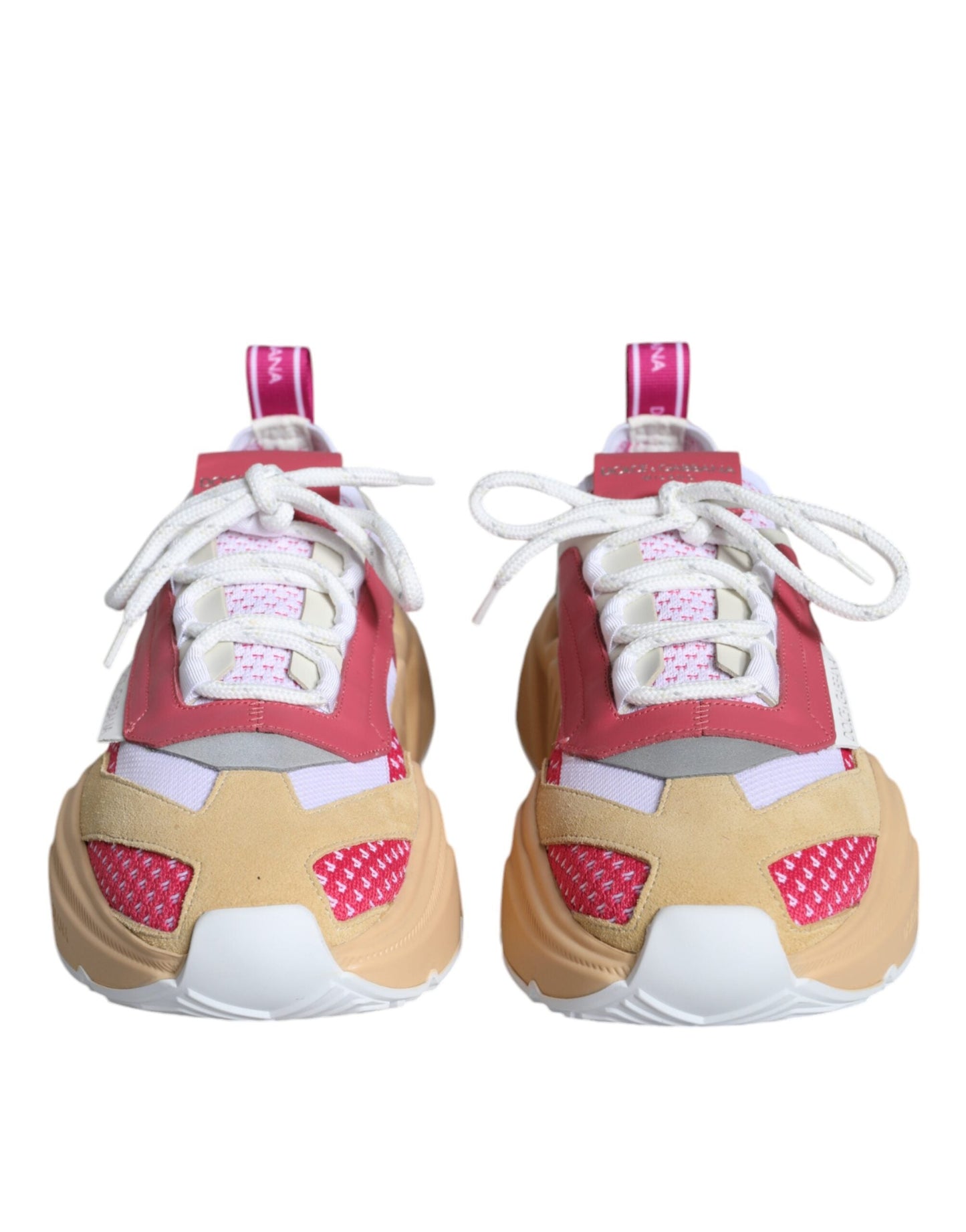 Fashionsarah.com Fashionsarah.com Dolce & Gabbana Multicolor Leather Daymaster Sneakers Shoes