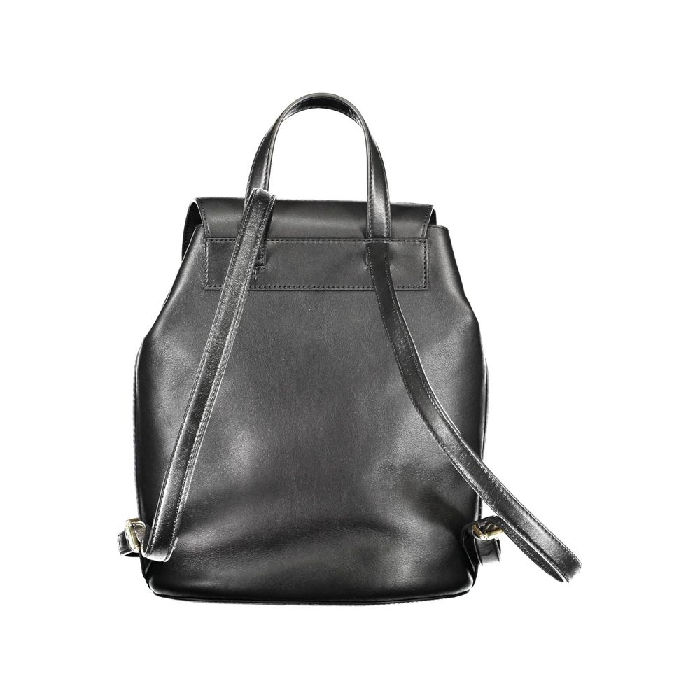 Ralph Lauren Black Leather Backpack | Fashionsarah.com