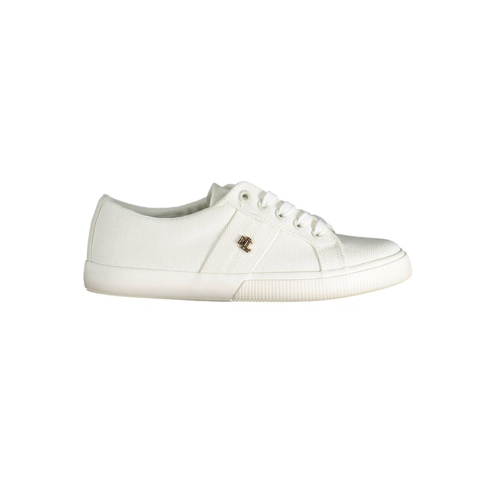 Fashionsarah.com Fashionsarah.com Ralph Lauren White Cotton Sneaker