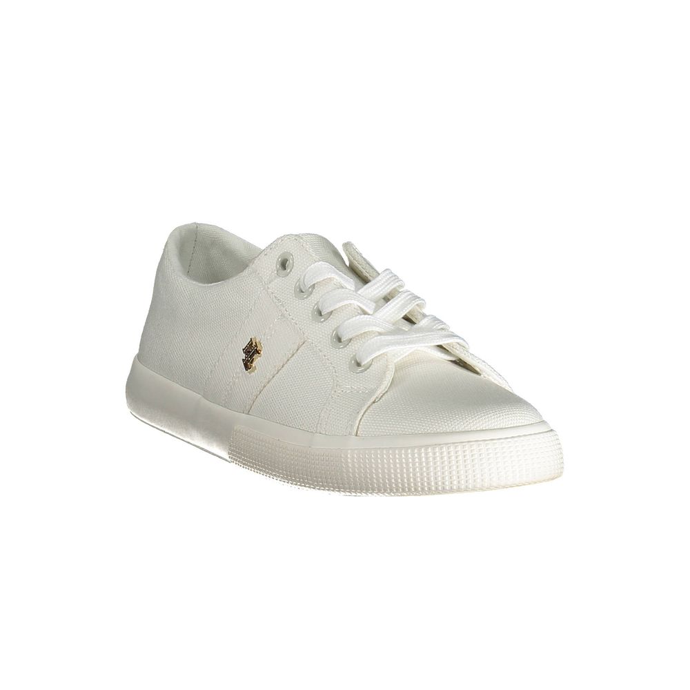 Fashionsarah.com Fashionsarah.com Ralph Lauren White Cotton Sneaker