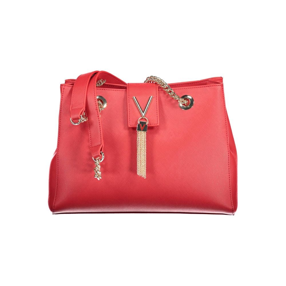 Valentino Bags Red Polyethylene Handbag | Fashionsarah.com