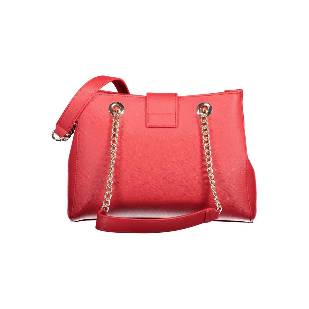 Valentino Bags Red Polyethylene Handbag | Fashionsarah.com