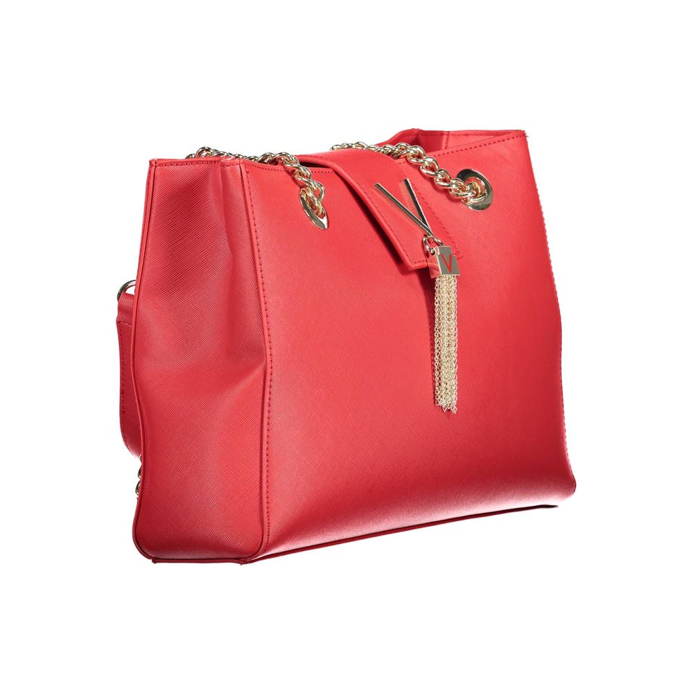 Valentino Bags Red Polyethylene Handbag | Fashionsarah.com