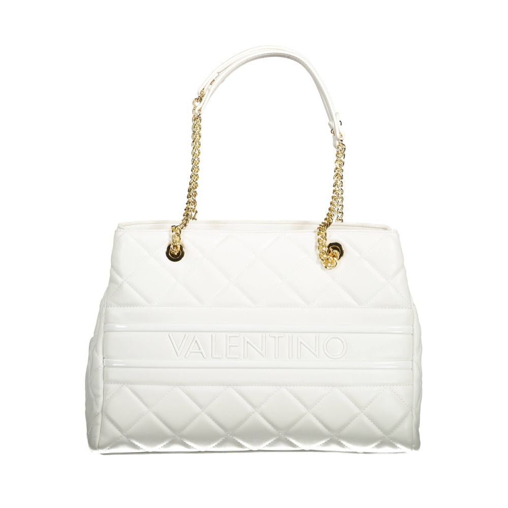 Valentino Bags White Polyethylene Handbag | Fashionsarah.com