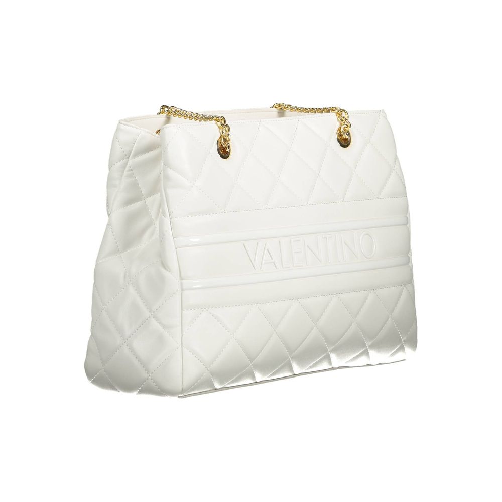 Valentino Bags White Polyethylene Handbag | Fashionsarah.com