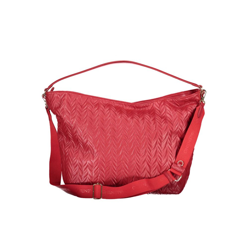 Valentino Bags Red Polyethylene Handbag | Fashionsarah.com