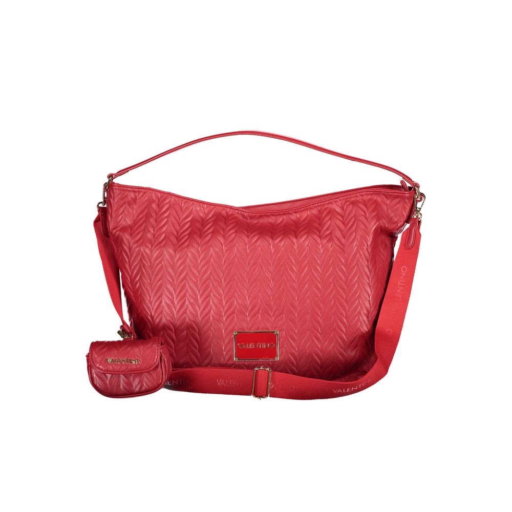 Valentino Bags Red Polyethylene Handbag | Fashionsarah.com