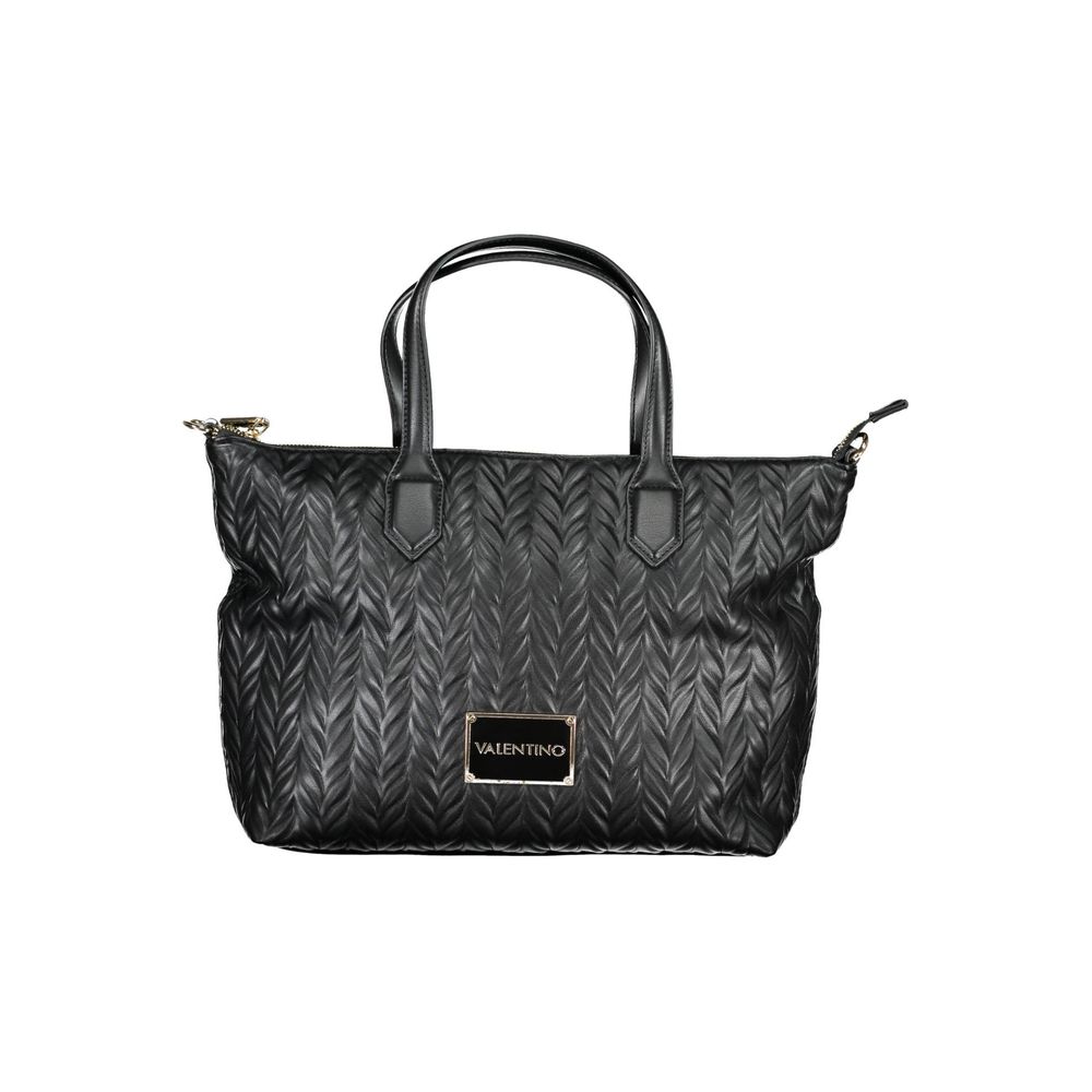 Valentino Bags Black Polyethylene Handbag | Fashionsarah.com