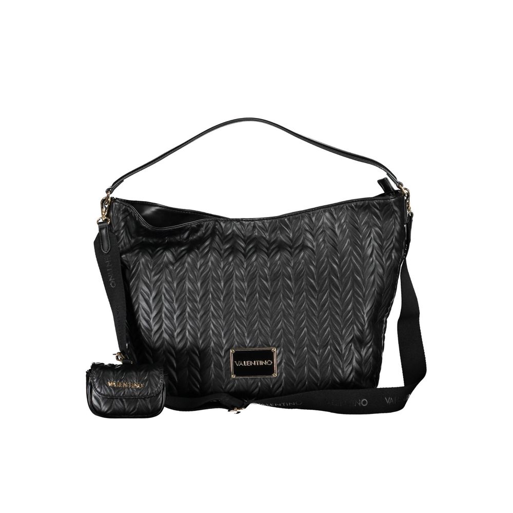 Valentino Bags Black Polyethylene Handbag | Fashionsarah.com