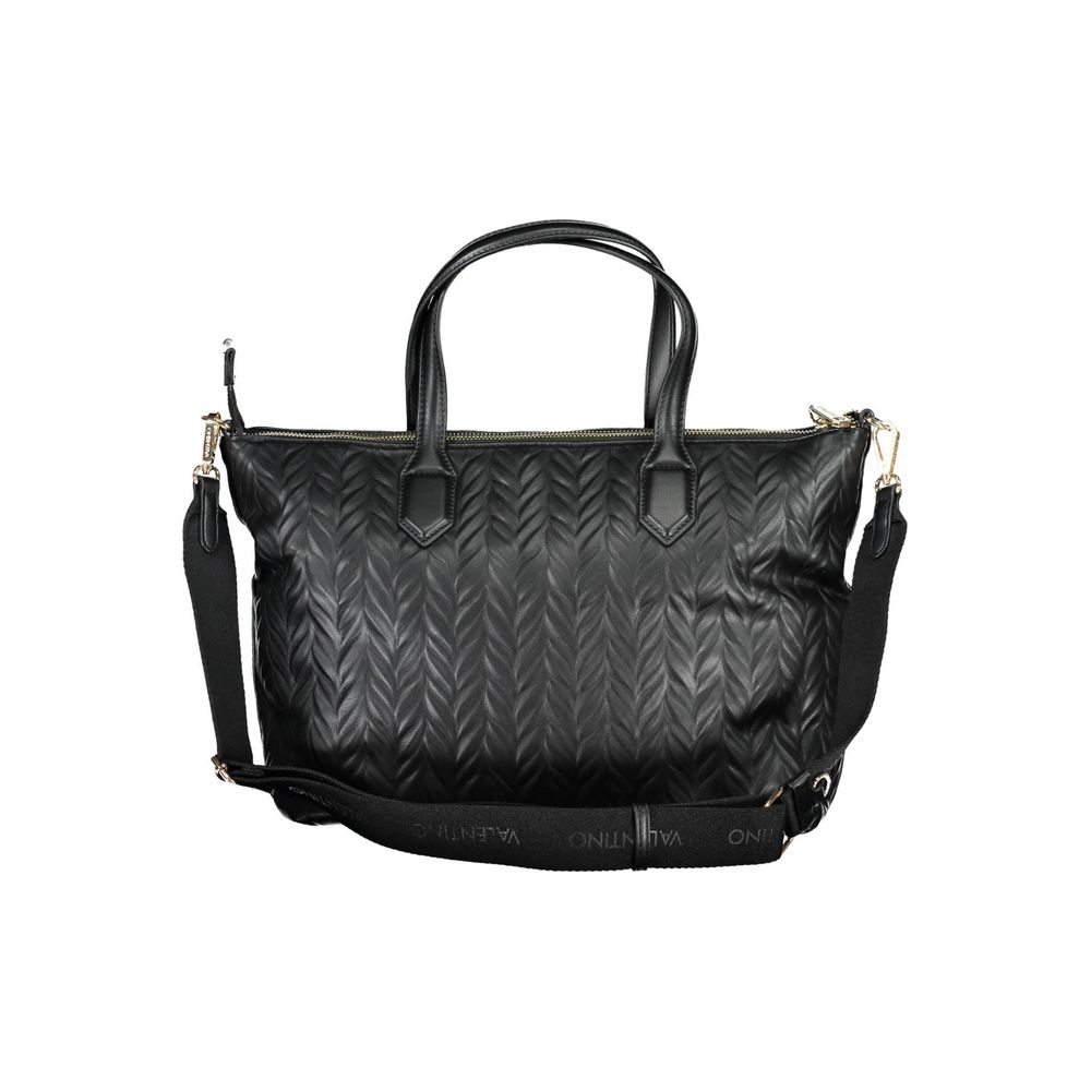 Valentino Bags Black Polyethylene Handbag | Fashionsarah.com