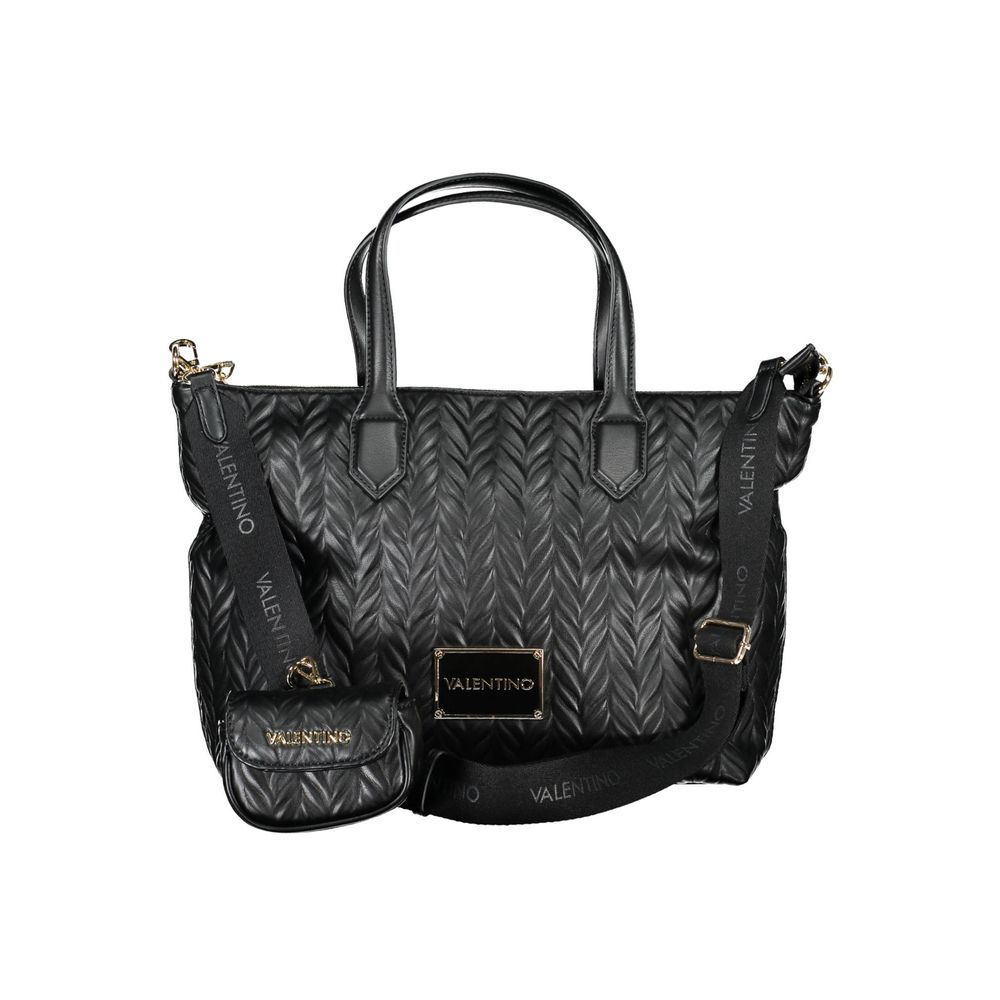 Valentino Bags Black Polyethylene Handbag | Fashionsarah.com