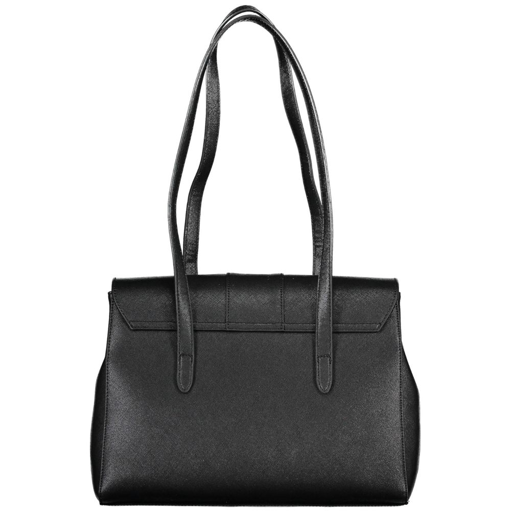 Valentino Bags Black Polyethylene Handbag | Fashionsarah.com