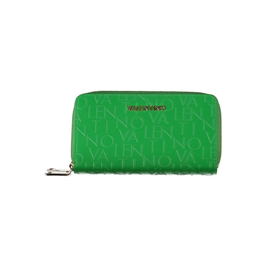 Valentino Bags Green Polyethylene Wallet | Fashionsarah.com