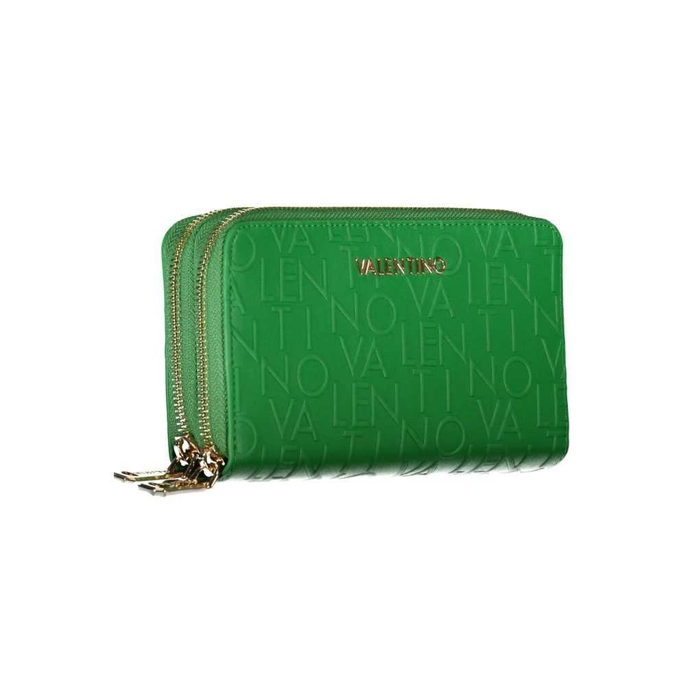 Valentino Bags Green Polyethylene Wallet | Fashionsarah.com