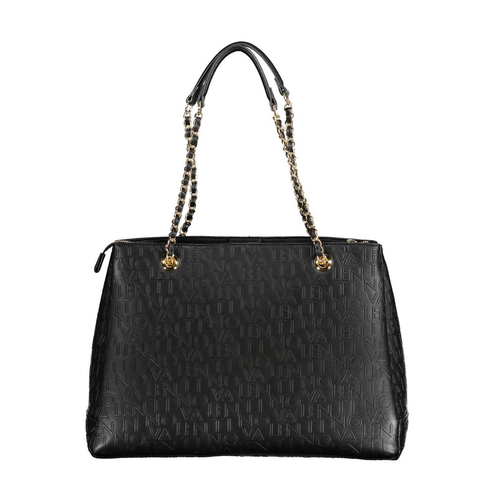 Valentino Bags Black Polyethylene Handbag | Fashionsarah.com