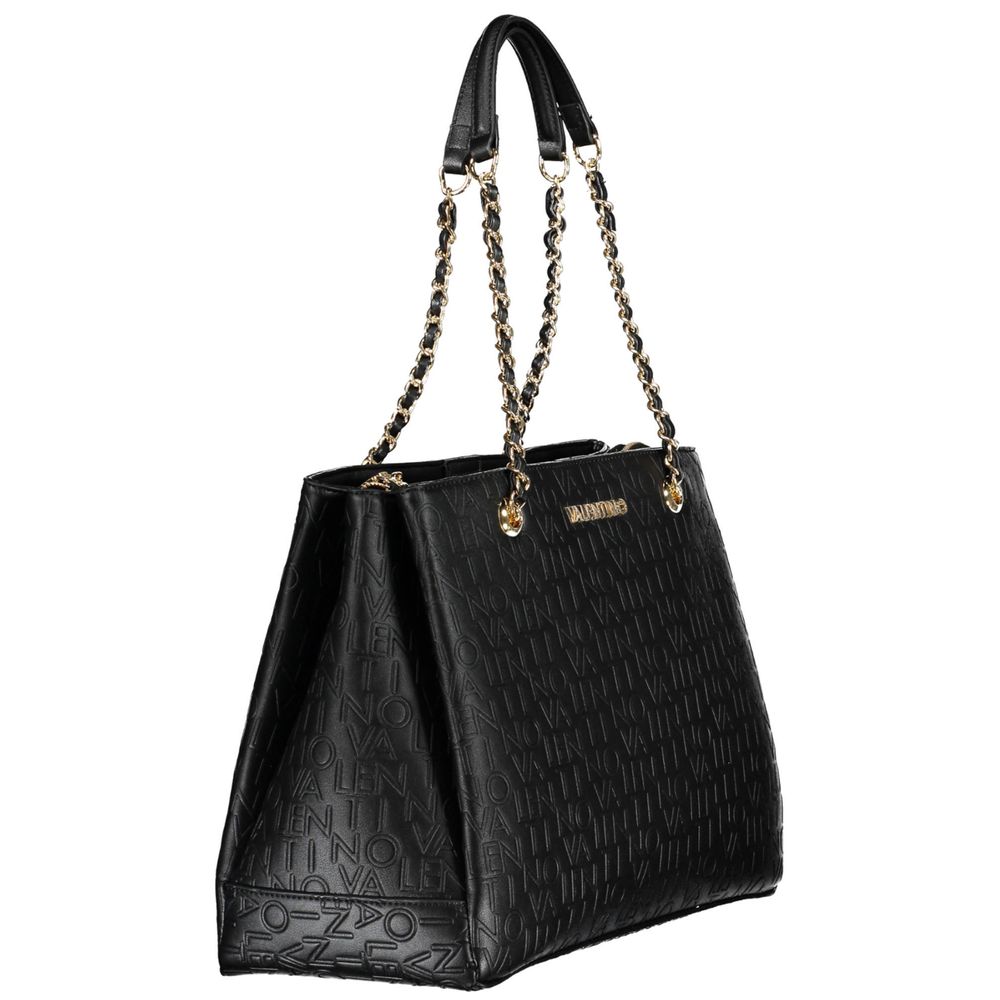 Valentino Bags Black Polyethylene Handbag | Fashionsarah.com