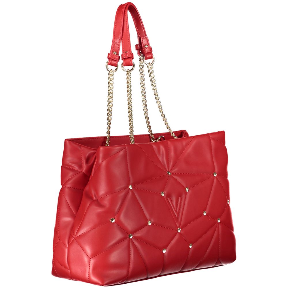 Valentino Bags Red Polyethylene Handbag | Fashionsarah.com