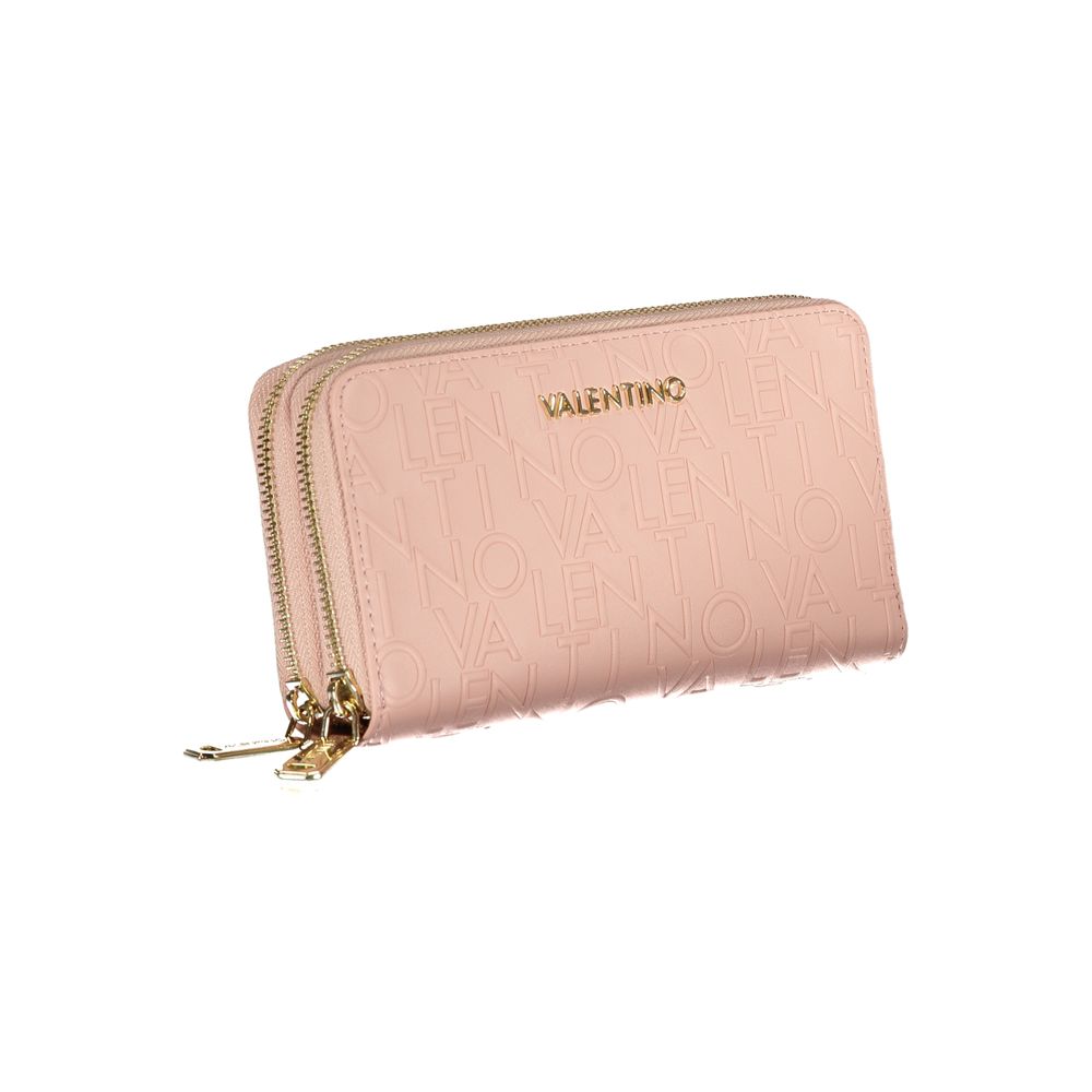 Valentino Bags Pink Polyethylene Wallet | Fashionsarah.com