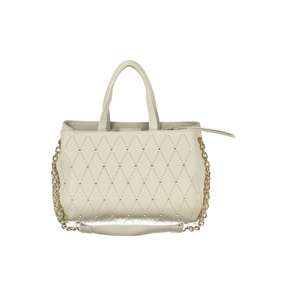 Valentino Bags White Polyethylene Handbag | Fashionsarah.com