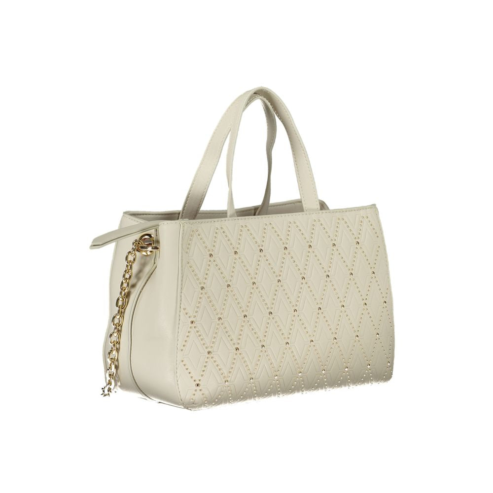 Valentino Bags White Polyethylene Handbag | Fashionsarah.com