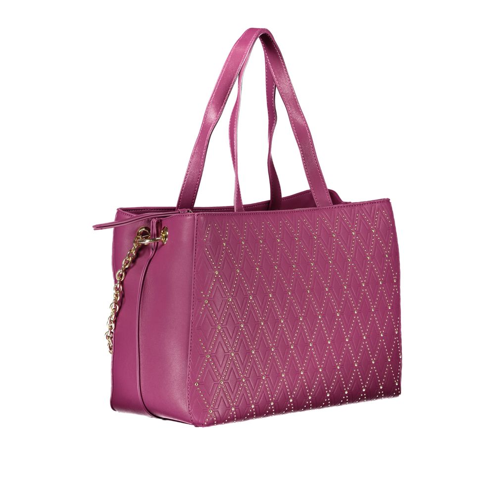 Valentino Bags Purple Polyethylene Handbag | Fashionsarah.com