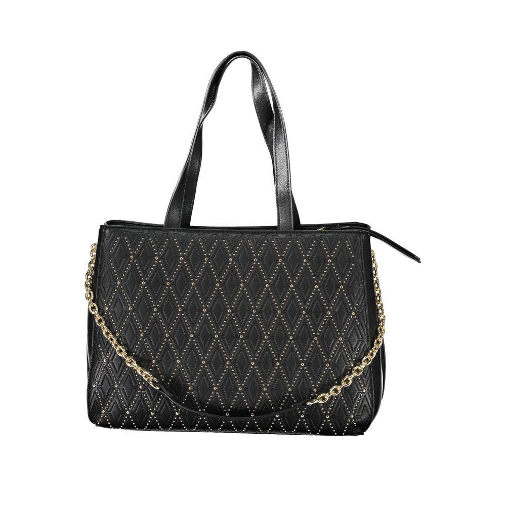 Valentino Bags Black Polyethylene Handbag | Fashionsarah.com