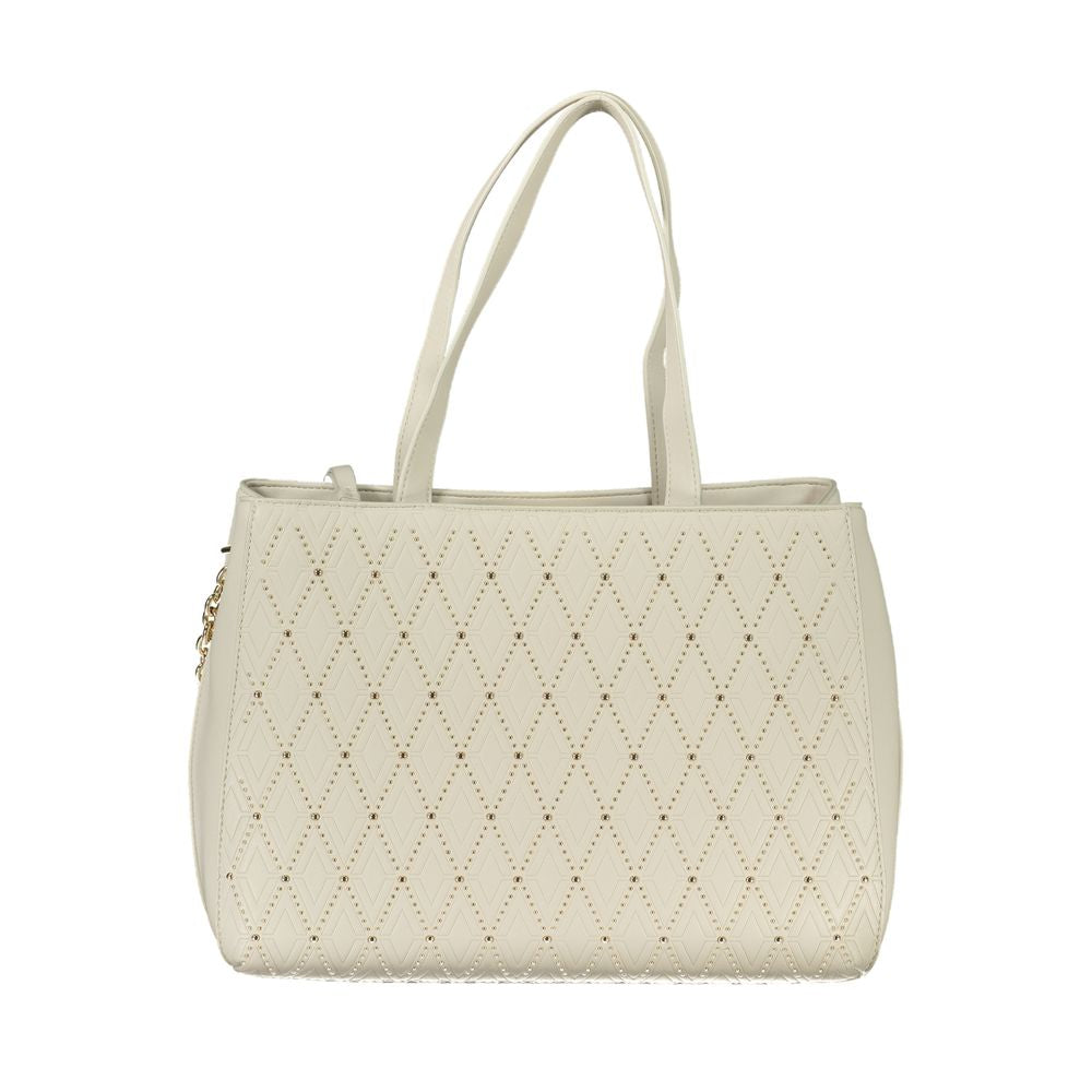 Valentino Bags White Polyethylene Handbag | Fashionsarah.com