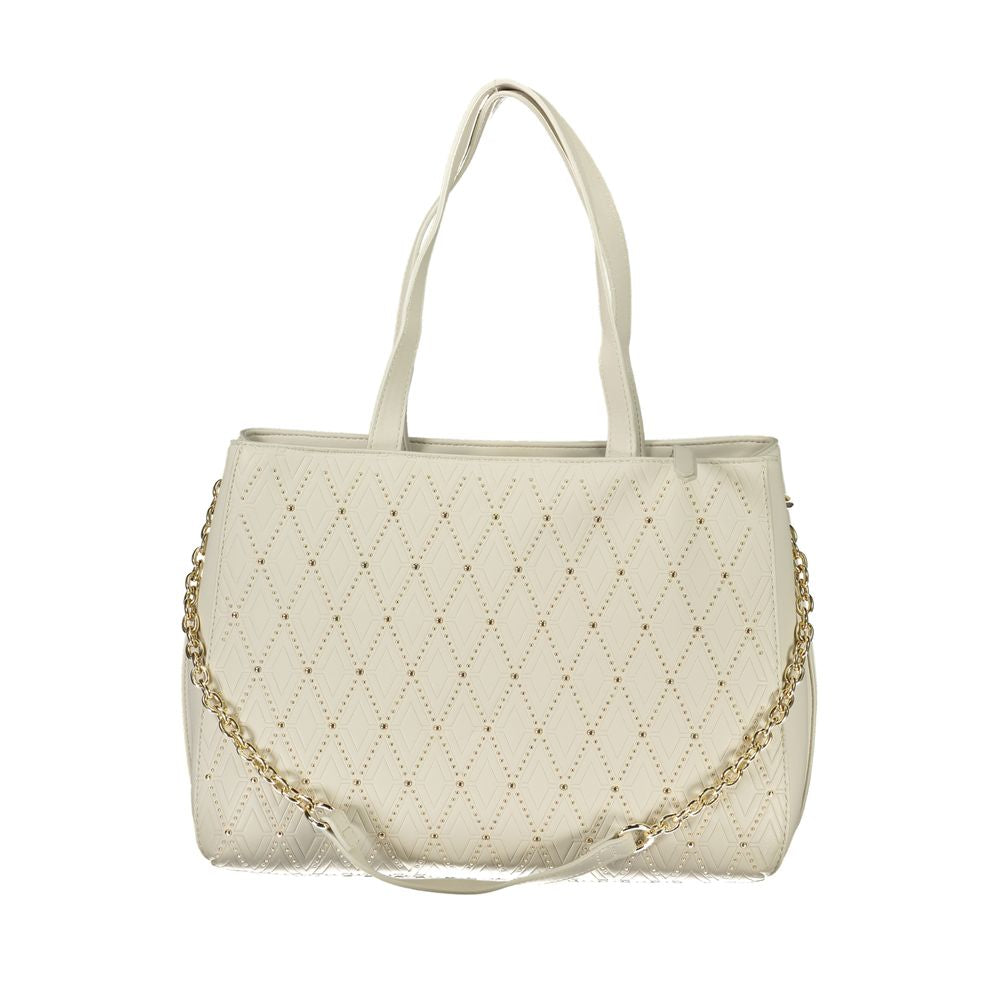 Valentino Bags White Polyethylene Handbag | Fashionsarah.com