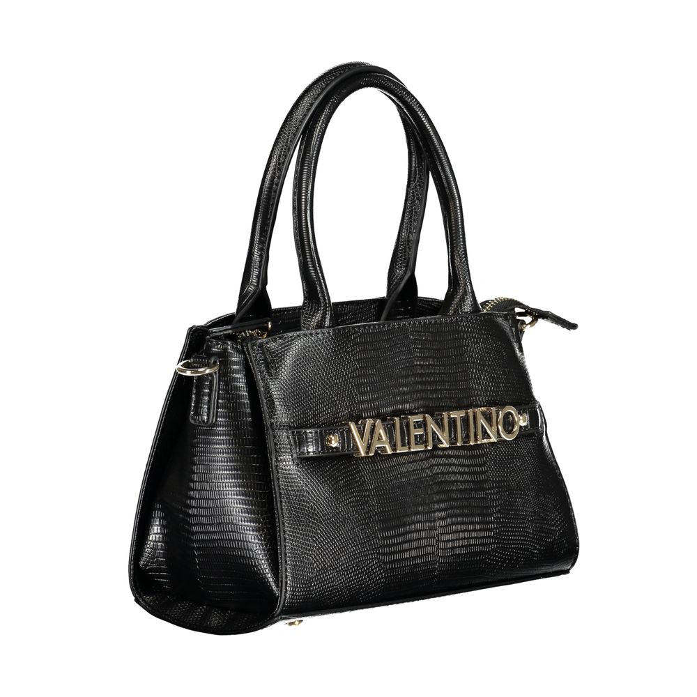 Valentino Bags Black Polyethylene Handbag | Fashionsarah.com