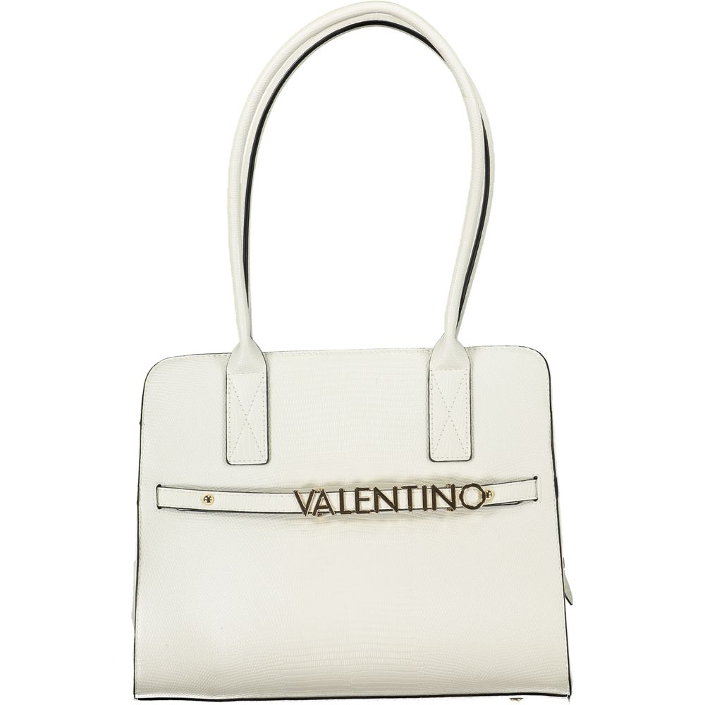 Valentino Bags White Polyethylene Handbag | Fashionsarah.com