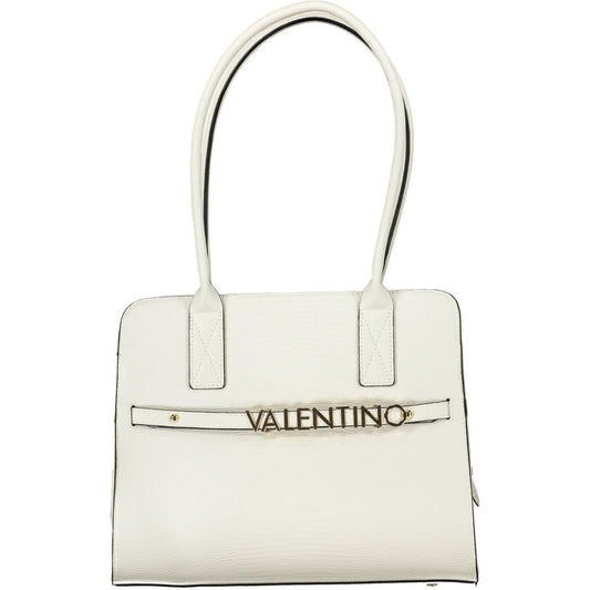 Valentino Bags White Polyethylene Handbag | Fashionsarah.com