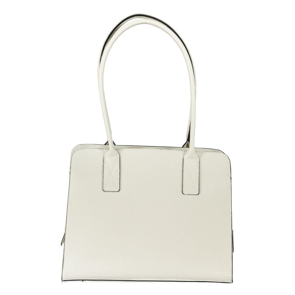 Valentino Bags White Polyethylene Handbag | Fashionsarah.com