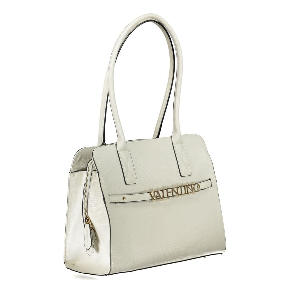 Valentino Bags White Polyethylene Handbag | Fashionsarah.com