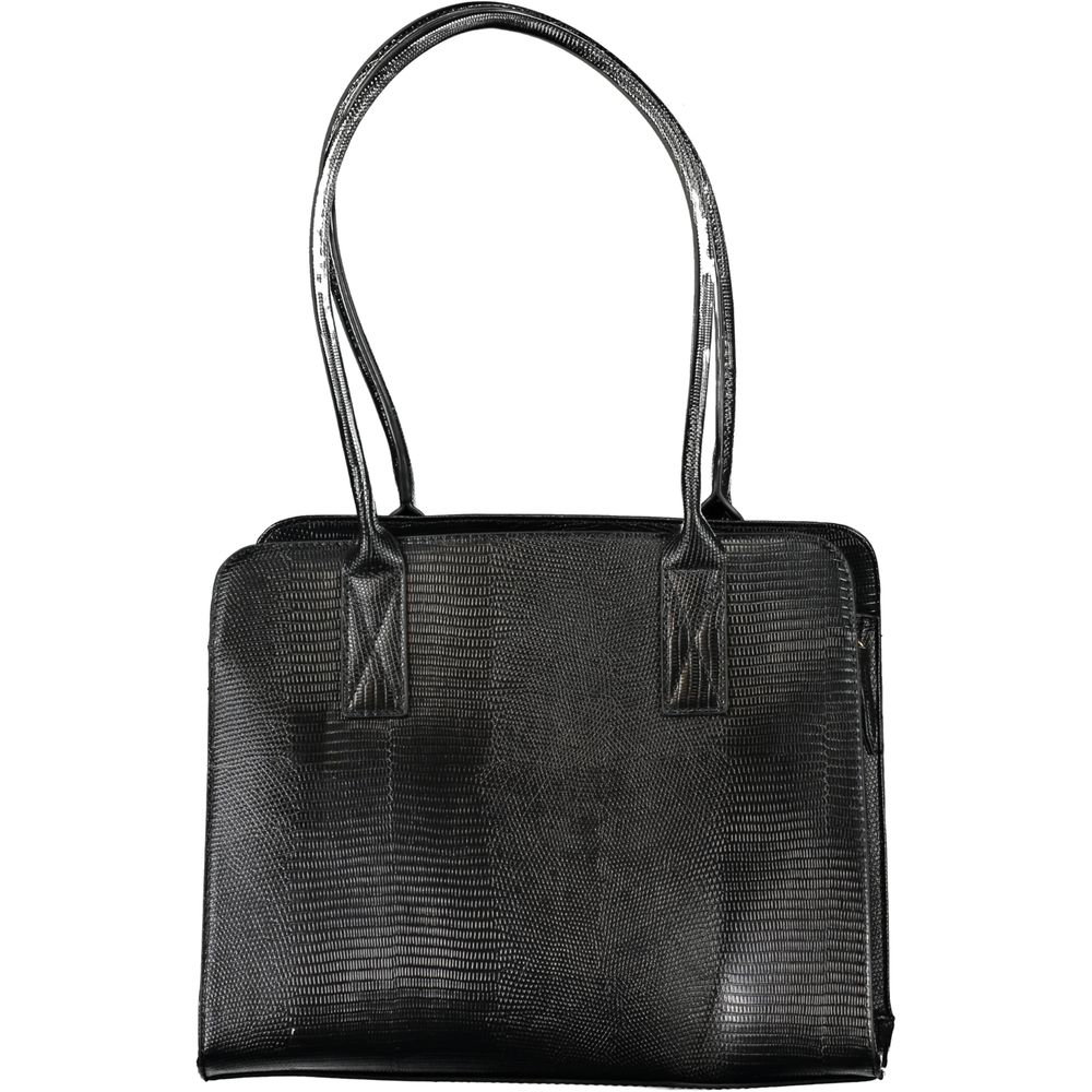 Valentino Bags Black Polyethylene Handbag | Fashionsarah.com