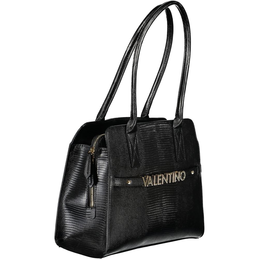 Valentino Bags Black Polyethylene Handbag | Fashionsarah.com