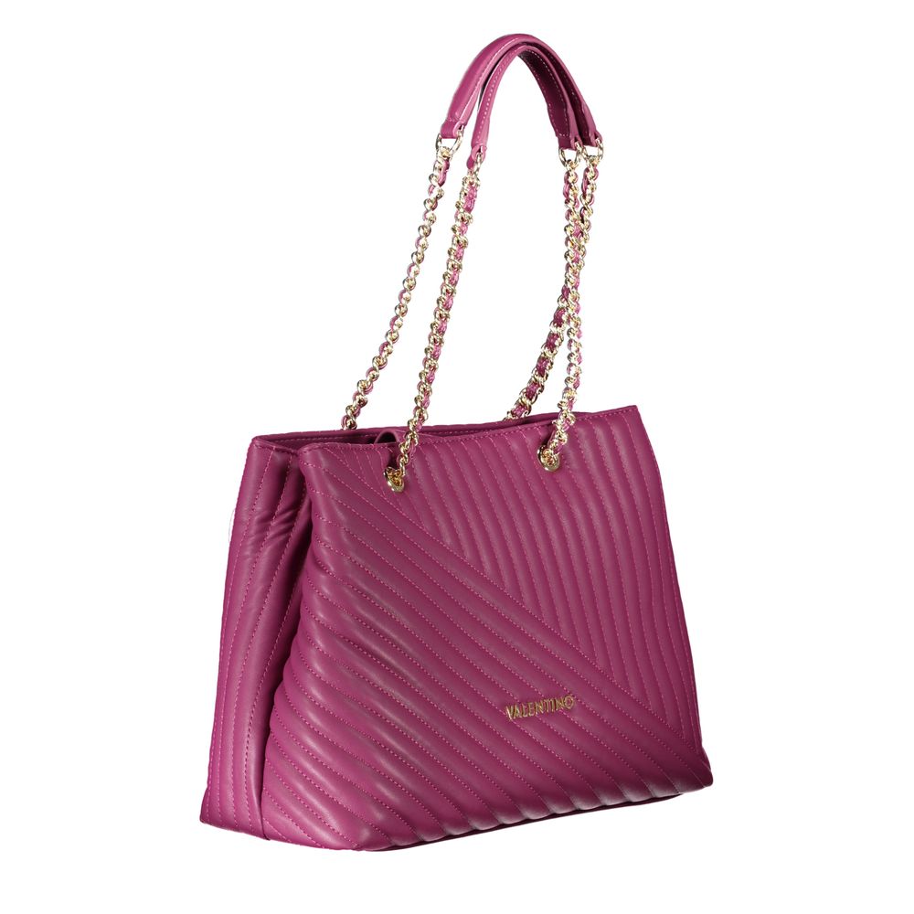 Valentino Bags Purple Polyethylene Handbag | Fashionsarah.com