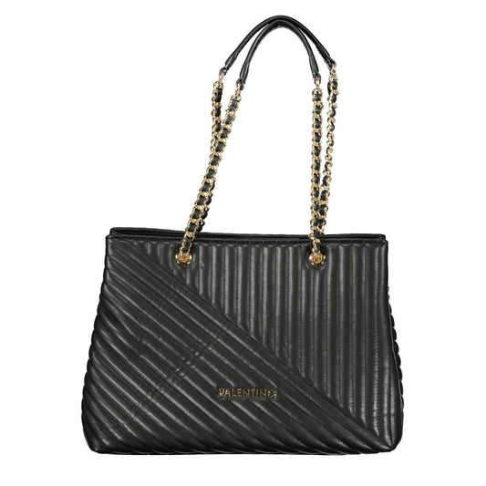 Valentino Bags Black Polyethylene Handbag | Fashionsarah.com