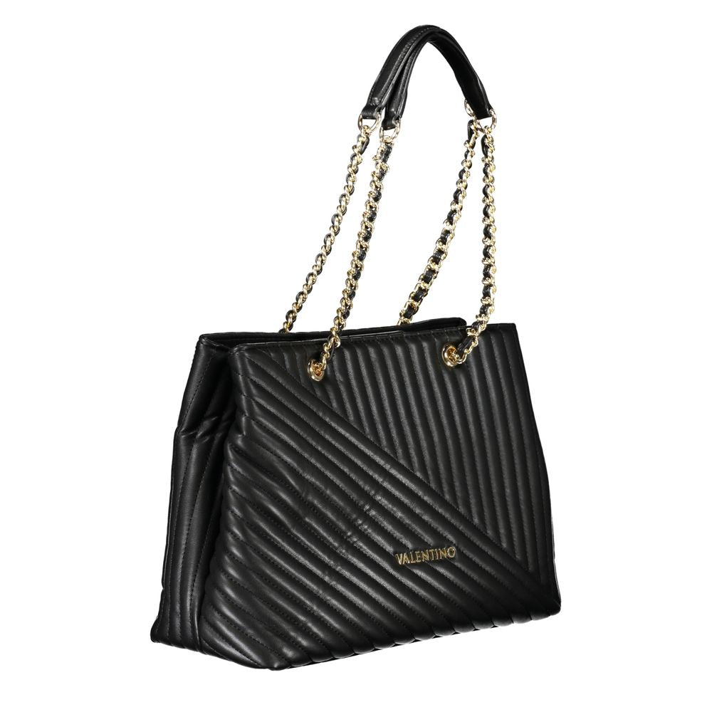 Valentino Bags Black Polyethylene Handbag | Fashionsarah.com