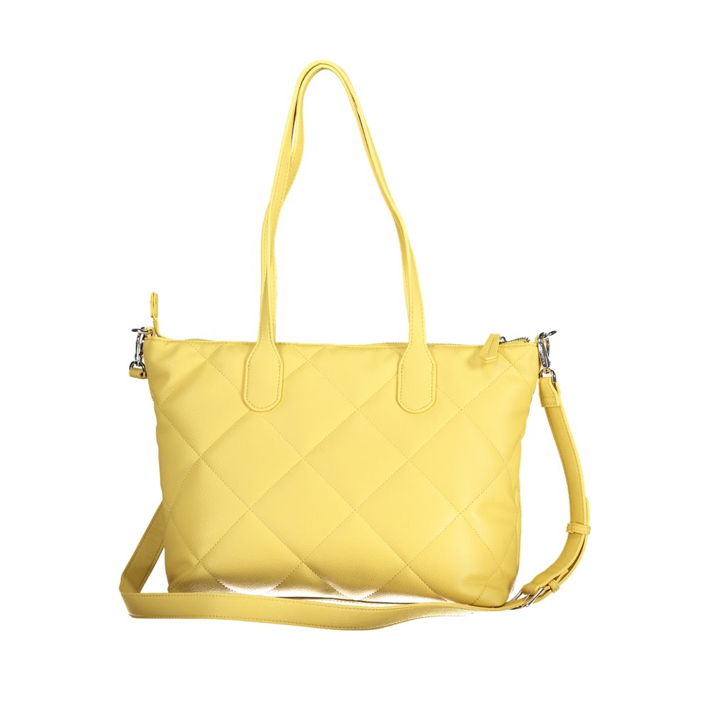 Valentino Bags Yellow Polyethylene Handbag | Fashionsarah.com