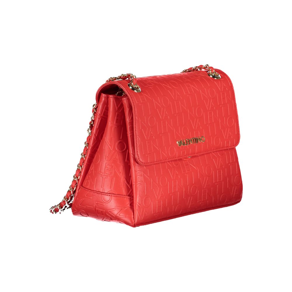 Valentino Bags Red Polyethylene Handbag | Fashionsarah.com