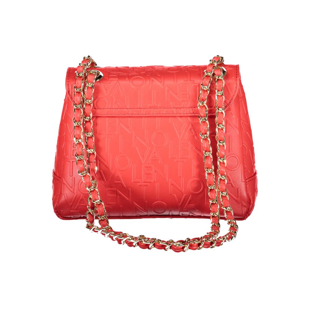 Valentino Bags Red Polyethylene Handbag | Fashionsarah.com