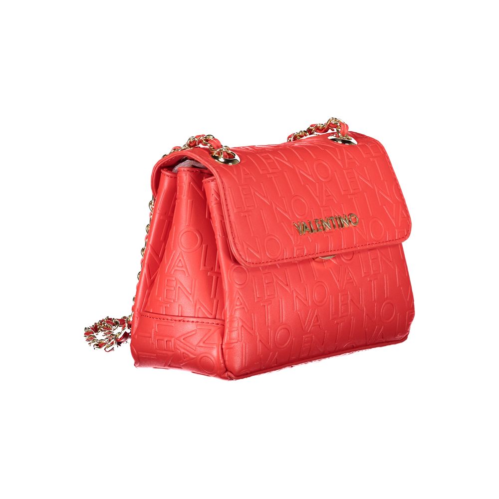 Valentino Bags Red Polyethylene Handbag | Fashionsarah.com