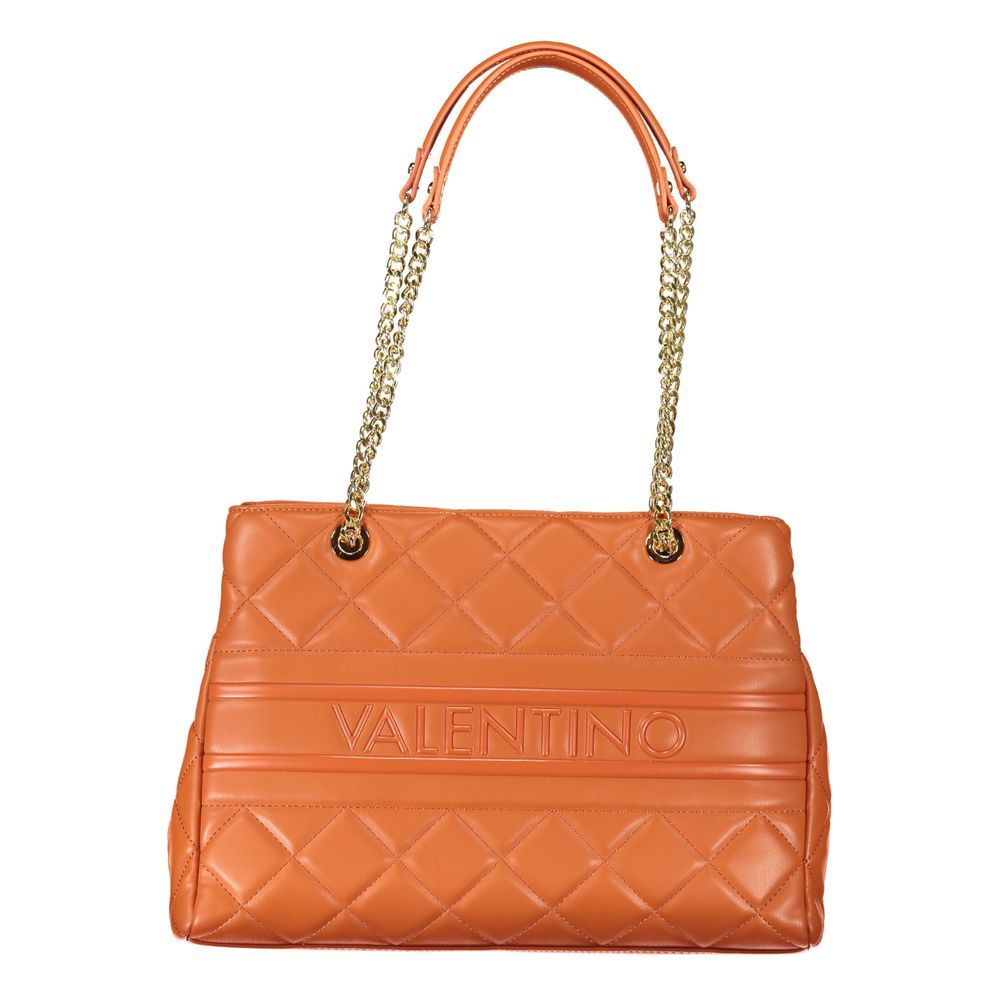 Valentino Bags Orange Polyethylene Handbag | Fashionsarah.com