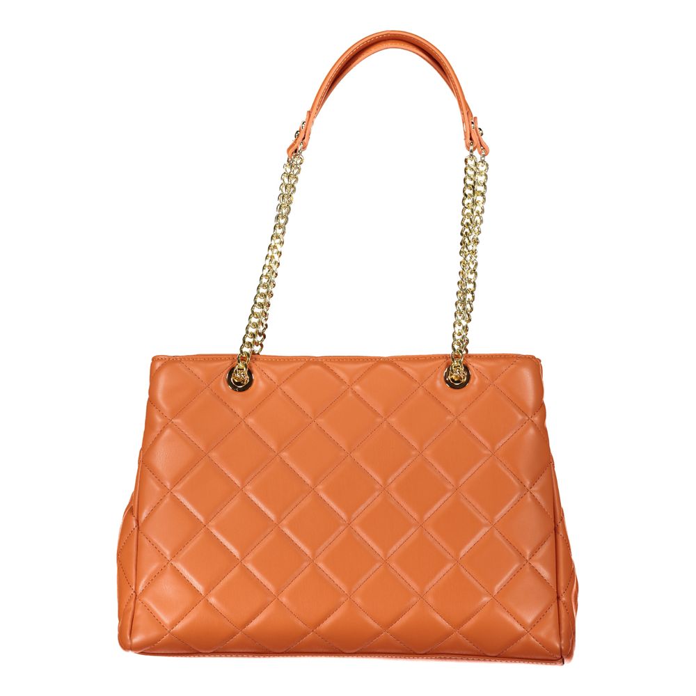 Valentino Bags Orange Polyethylene Handbag | Fashionsarah.com