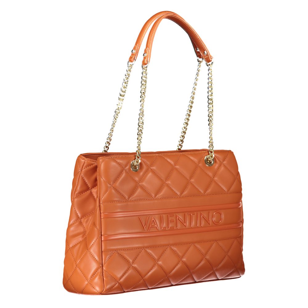 Valentino Bags Orange Polyethylene Handbag | Fashionsarah.com