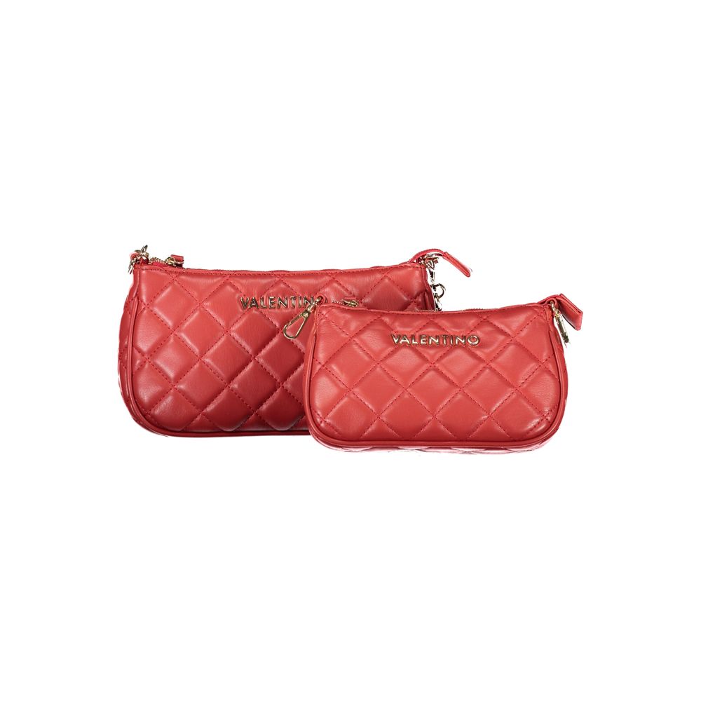 Valentino Bags Red Polyethylene Handbag | Fashionsarah.com